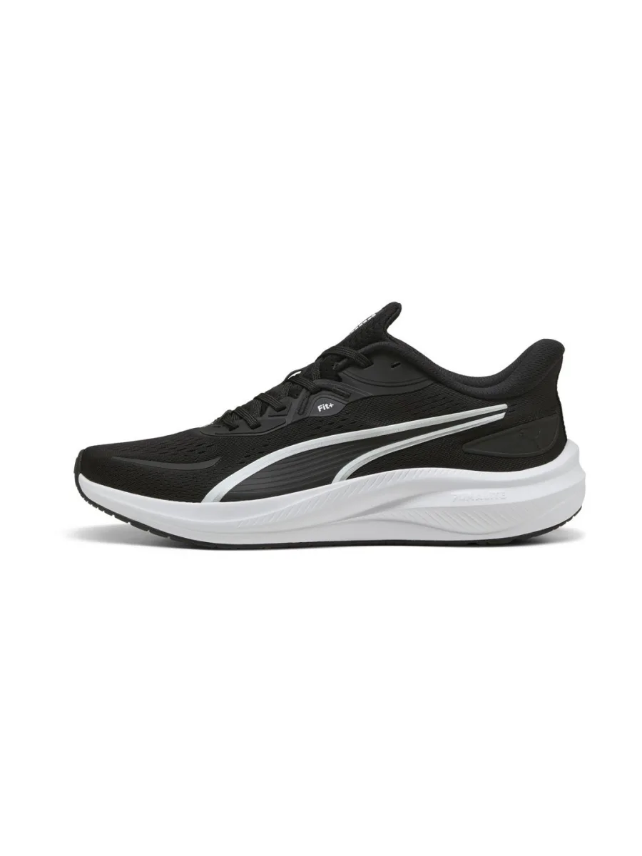 Black Mesh Running Shoes