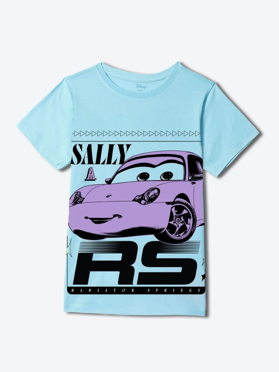 Boys Cars Printed T-shirt
