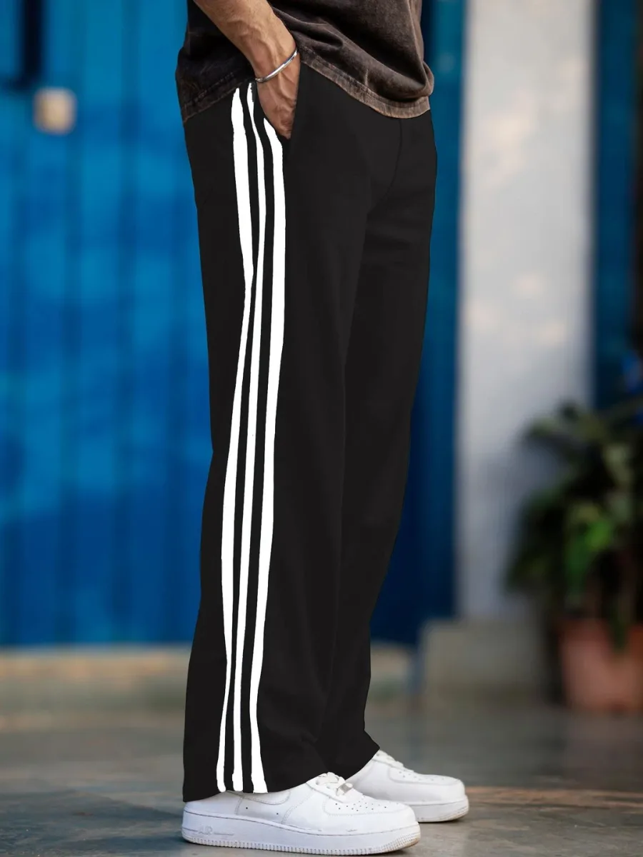 Men Mid-Rise Track Pants