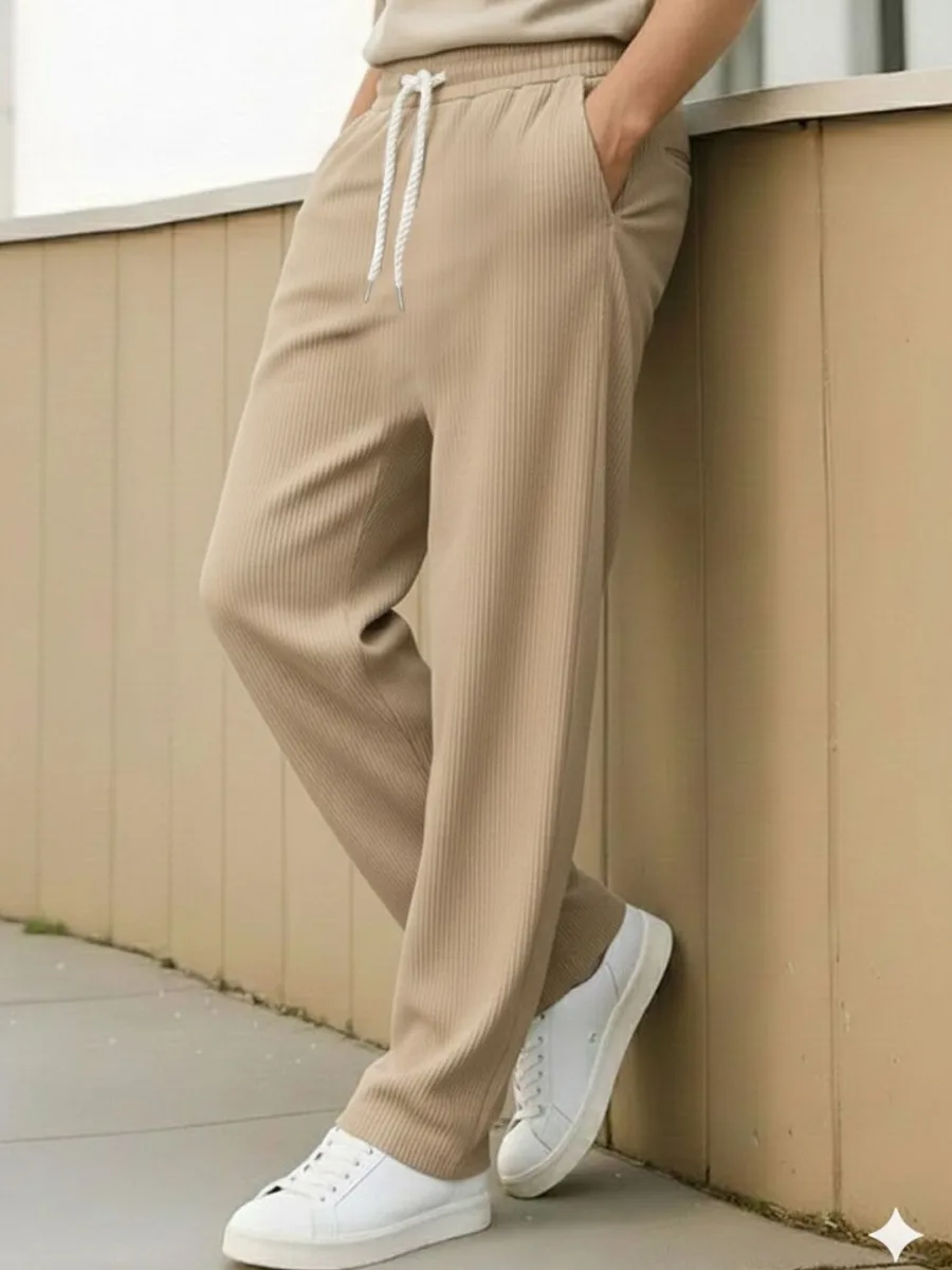 Soft Slim Fit Trousers