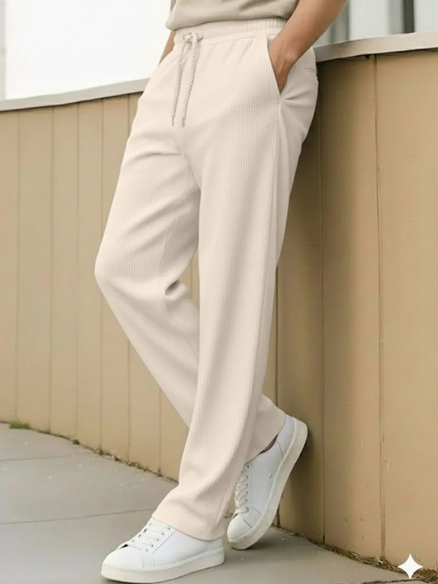 Everyday Wide Leg Trousers
