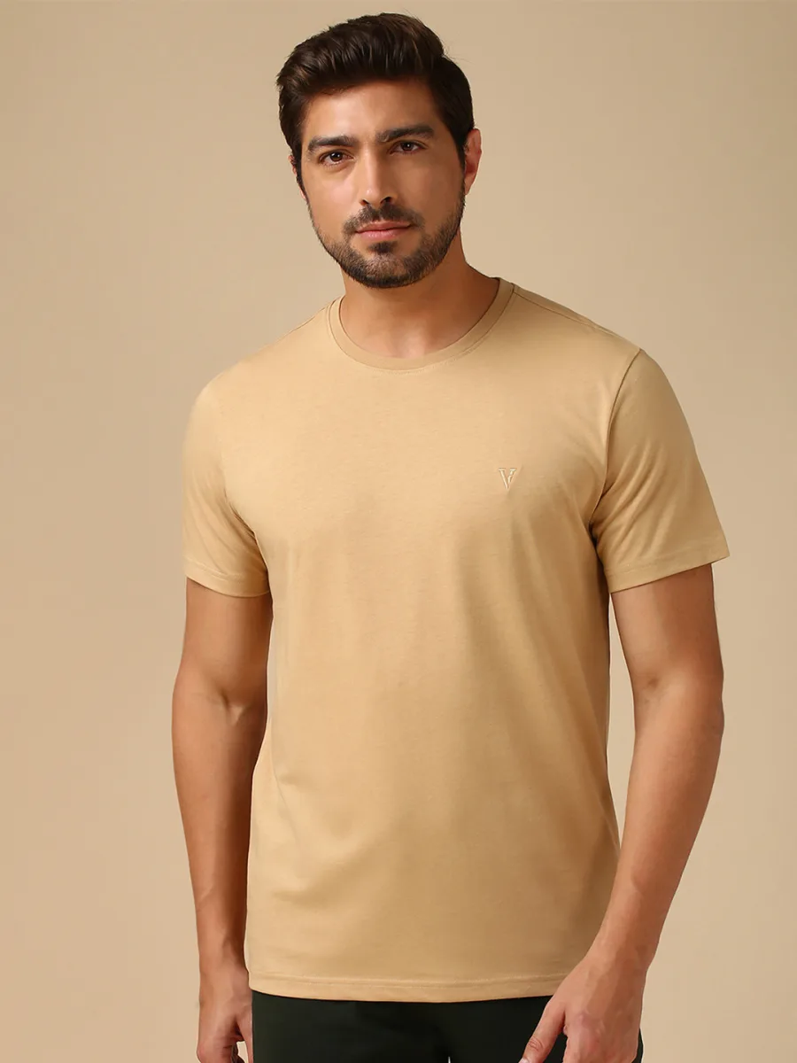 Men Solid Lounge Tshirts